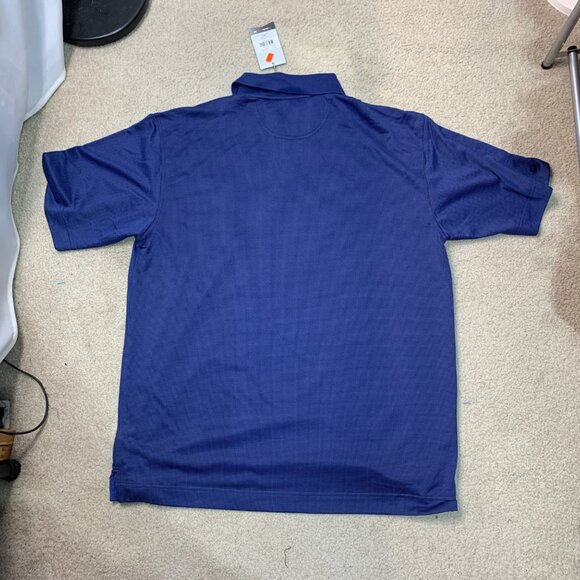 NWT CUTTER & BUCK RAVENS/49ERS SUPER BOWL XLVII BLUE POLO GOLF SHIRT XXL - Picture 8 of 9